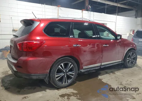 2017 Nissan Pathfinder S from USA, damaged, VIN 5N1DR2MMXHC682603